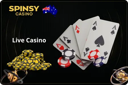 Spinsy Casino live casino Australia
